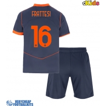 Inter Milan Davide Frattesi #16 Replica Third Minikit 2025-26 Short Sleeve (+ pants)